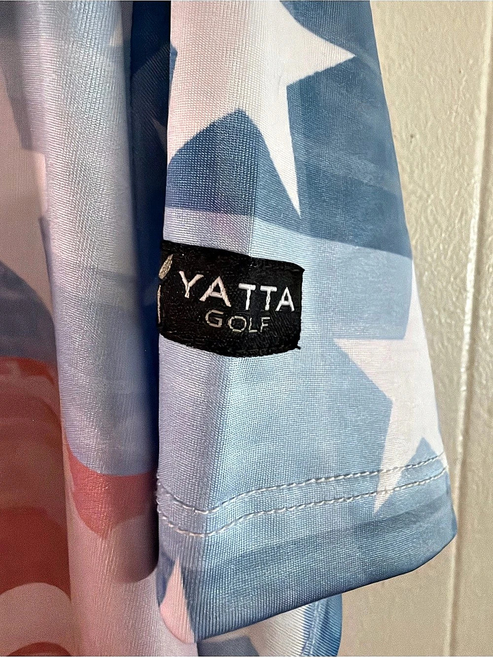 YATTA GOLF The Patriot Golf Polo American Flag Polo 3XL - Picture 4 of 6